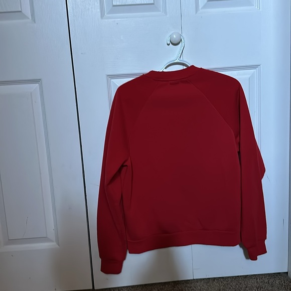 Red Ardene sweatshirt. Size Large - Picture 2 of 3